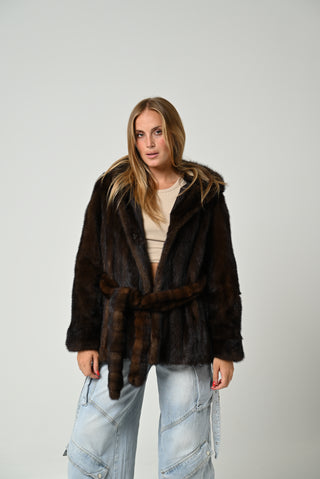 Visone Amanda cioccolato