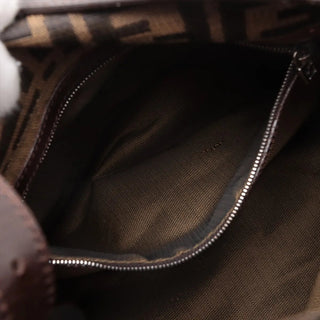 Fendi ZUCCa Canvas & Leather