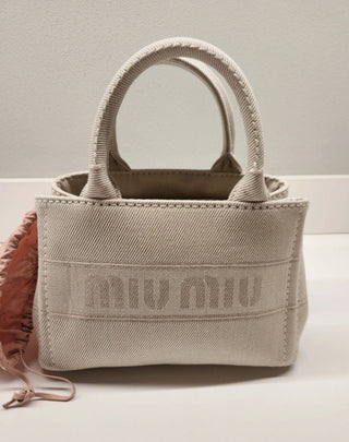 Borsa Miu Miu in tela