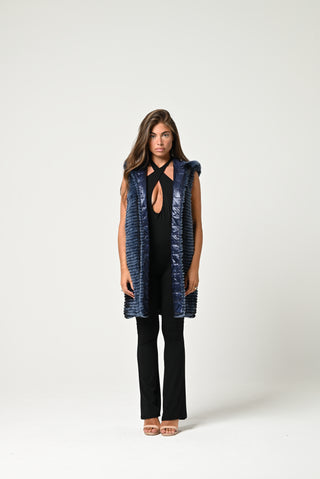 Gilet in piumino e Rex 25