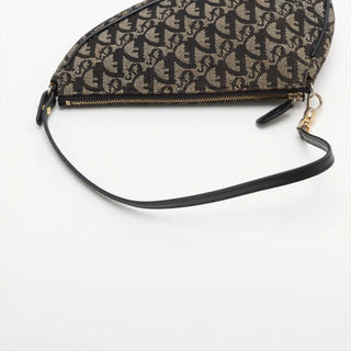 Christian Dior Trotter Saddle Bag canvas
