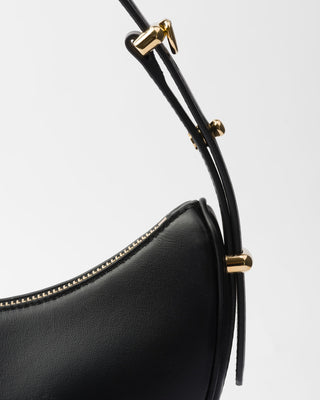 Borsa a spalla Prada Arqué small in pelle