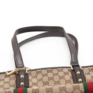 Gucci GG Canvas Canvas & Leather