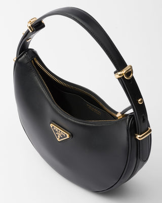 Borsa a spalla Prada Arqué small in pelle