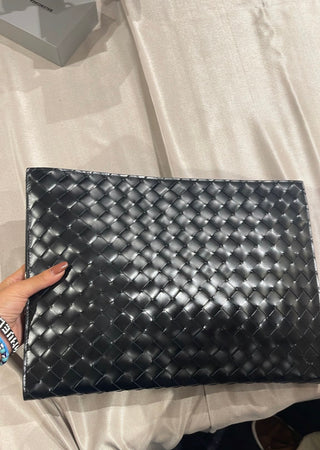 Porta documenti/ maxi pochette bottega veneta