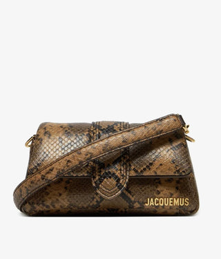 Borsa Jacquemus in pelle stampa pitone