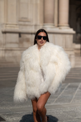 Mongolia Elsa collo sciallato