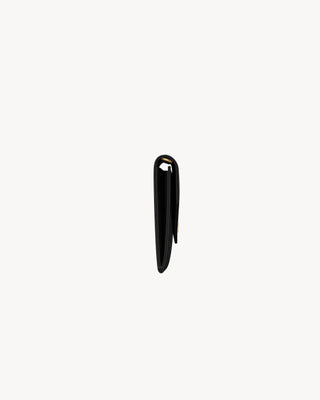 CASSANDRE MATELASSÉ FLAP POUCH IN PELLE GOFFRATA