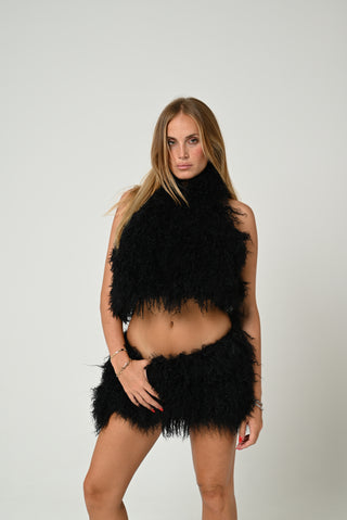 Coordinato in Mongolia nero