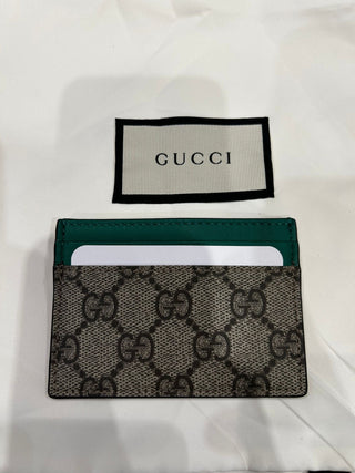 Portacarte Gucci verde