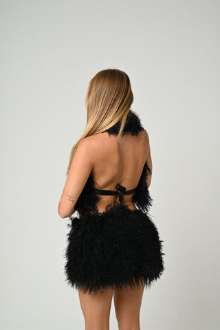 Coordinato in Mongolia nero